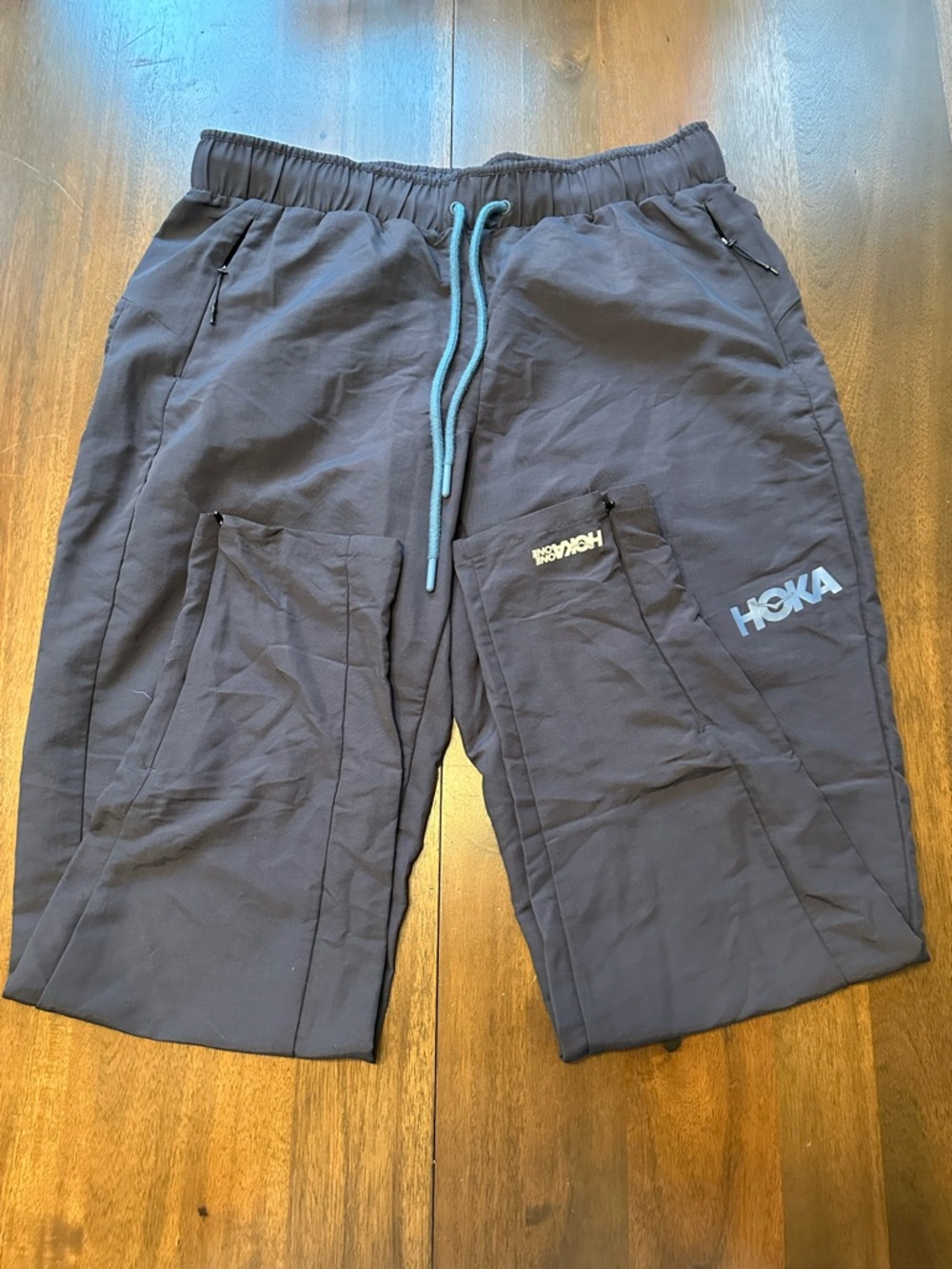 Hoka Navy Blue Athletic Pants